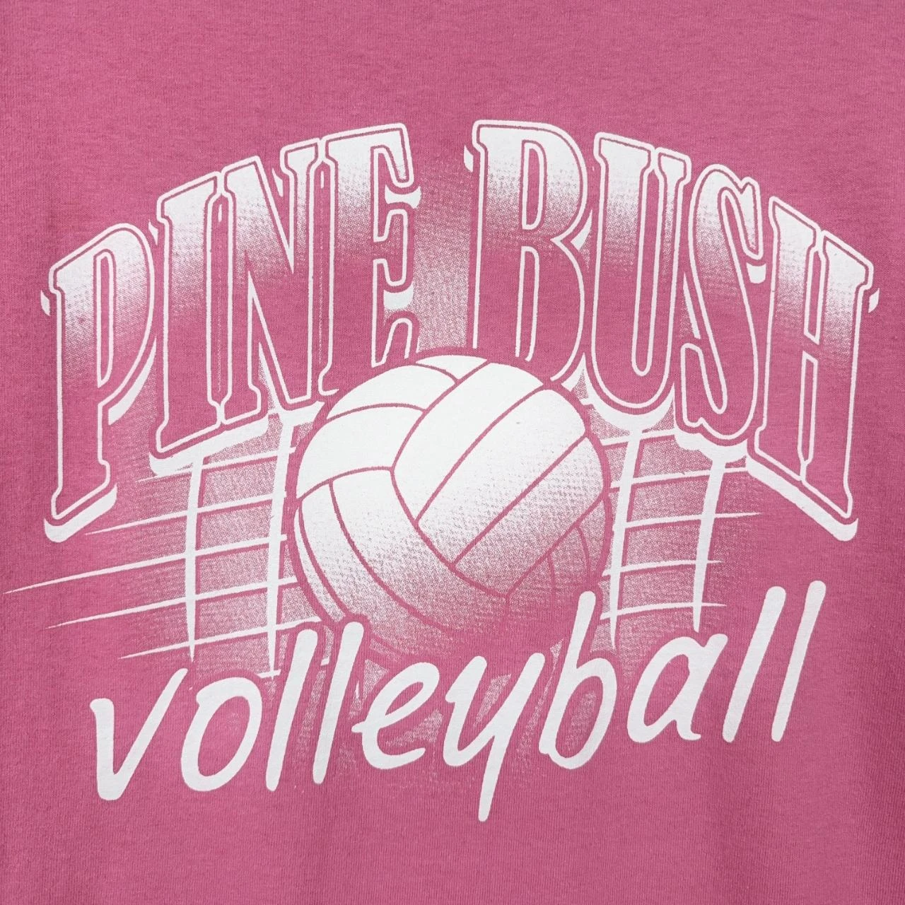 Gildan Pine Bush Volleyball Pink Graphic Tee M – photo 3